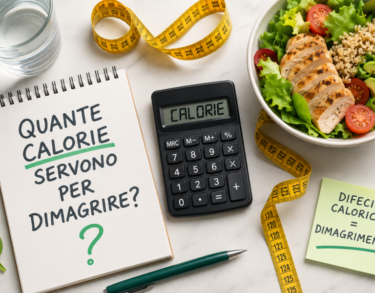 quante calorie servono per dimagrire: il deficit calorico