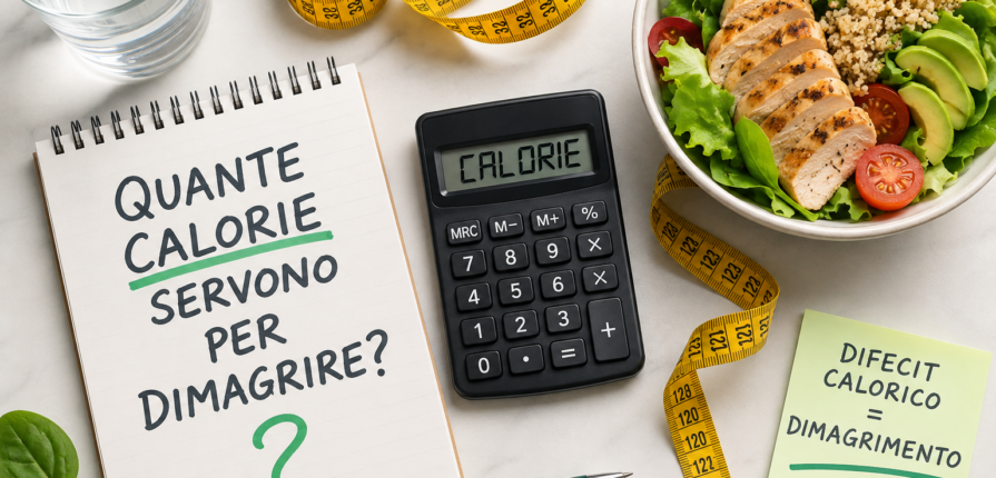 quante calorie servono per dimagrire: il deficit calorico