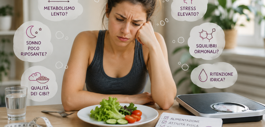 perché non dimagrisco anche se mangio poco: adattamento metabolico